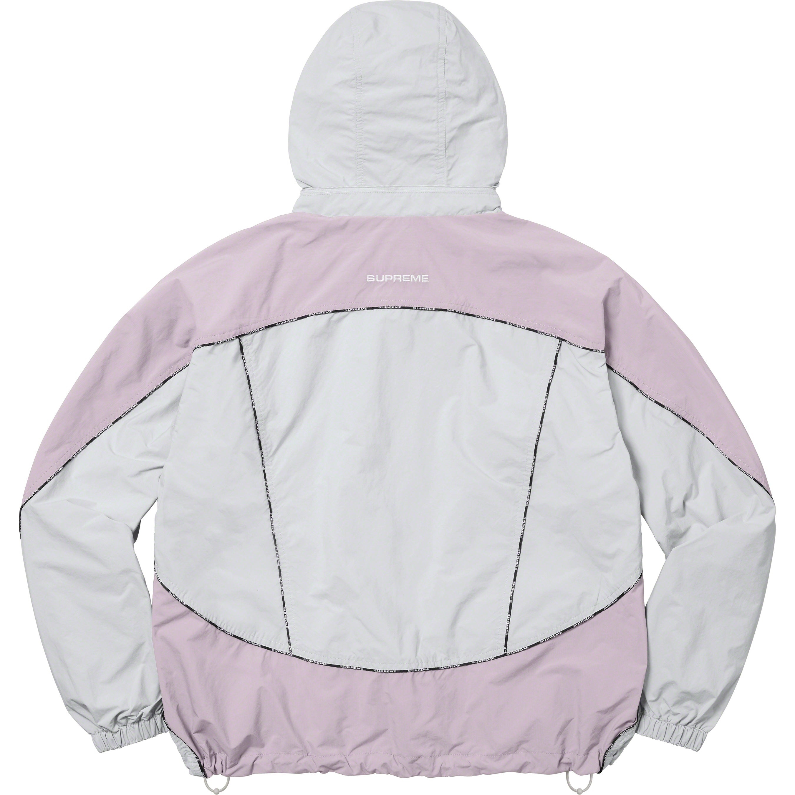 Logo Piping Hooded Track Jacket view 19